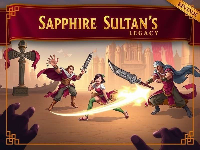 Sapphire Sultan S Legacy Game Banner